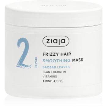Ziaja Plant Essentials Baobab Leaves masca pentru netezire pentru păr creț - imagine 2